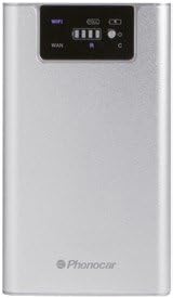 Phonocar vm313 3 G Wi-Fi Router Power Bank DLNA Media Sharing