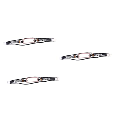 Bracelet perles DIY élégant rétro compatible avec Mi Band pour éviter les irritations