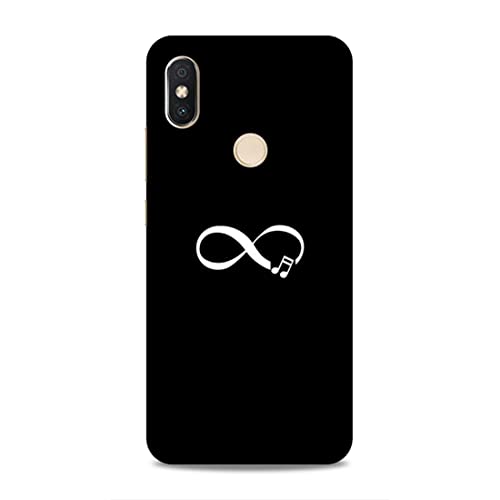 Image of Printed Mobile Back Hard Case Cover for Xiaomi Poco F1 | Black Love, Infinity, Music Love-32
