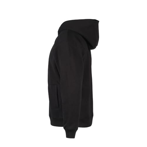 Image of Arborwear Double-Thick Hooded Pullover Sweatshirts For Men - Heavyweight Hoodies With Snap Neck Collar and Handwarmer Pouch