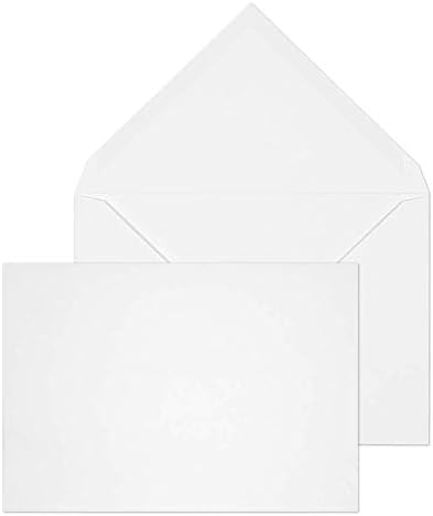 Blake Purely Everyday C6 114 x 162 mm 100gsm Banker Invitation Gummed Envelopes (2002) White - Pack of 1000