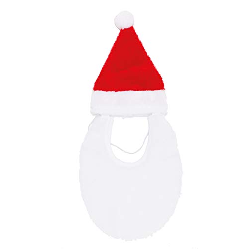 Gorro com Barba Natalina para PET 1 un Cromus, PET MANIA, Multicor