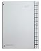 Produktbild Pagna© Pultordner Color-Einband - Tabe A - Z, 24 Fcher, Farbe silber