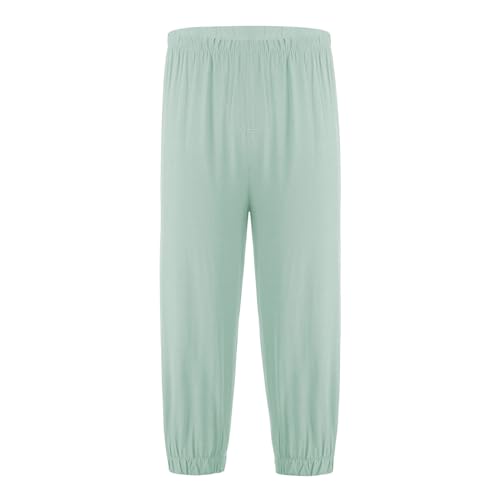Toddler Boys Girls Harem Pants Summer Plain Elastic Waist Casual Sweatpants Kids Jogging Trousers2