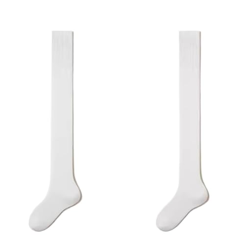 Chaussettes de compression en coton pour femmes fines longs bas hauts respirants genou