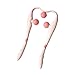 SnowingShine Neck Massager Electric Trigger Point Tool for Shoulders and Waist, Pink