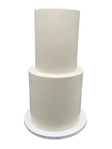 FromJennWithLove 2 Tier Fake Cake 16 Inches Tall, Perfect for