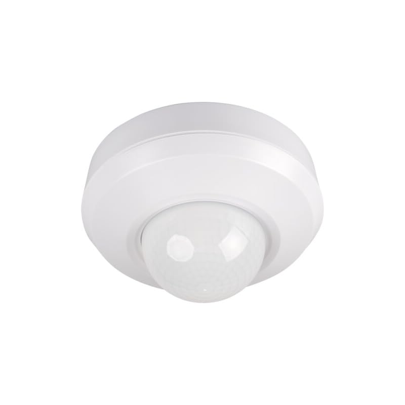 Détecteur de mouvement PIR SENTO-O 360° IP44 avec une portée de 20m