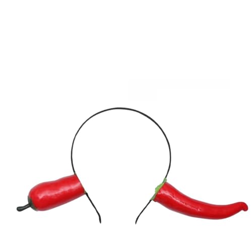 Holibanna Kreativer Haarreifen Für Erwachsene Lustiger Party Haarschmuck Der Form Einer üßen Paprika Ideales Accessoire Für Mottopartys Und Festliche Anlässe