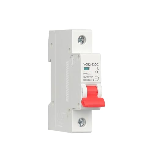 Disjoncteur miniature solaire 1P 63A haut de gamme pour coffret de protection DC 1000V