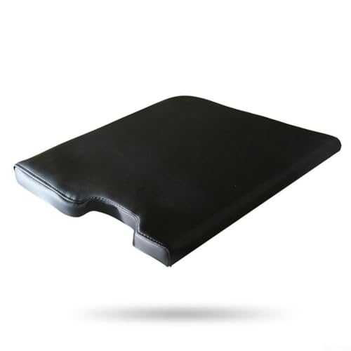 Housse d'accoudoir de console centrale pour F-150 2015-2023 cuir noir