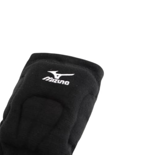 Mizuno Unisex's VS1 kneepad, Black/Black, Large