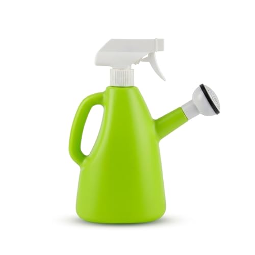Image of Urban Upvan Watering and Spray Dual-Use Watering Can 1L | Garden Watering Sprayer Bottle with Adjustable Nozzle | Indoor Outdoor Plant Watering Tool for Home, Balcony & Garden (Green)
