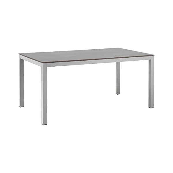 OUTLIV. Rimini Gartenmöbelset 5-teilig Taupe/Zement