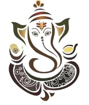 Lord Ganesha Wall Sticker for Home Decoration Small-image-27