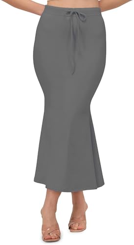 Image of Women's Perfect Curvy Look Saree Shapewear (Fish Baby Pink 2XL S90)