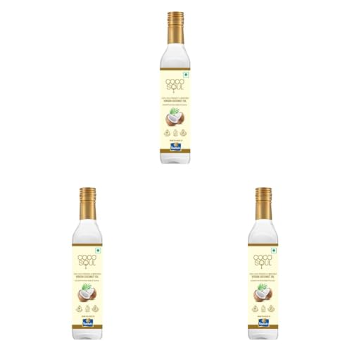Image of Coco Soul Cold Pressed Unrefined Virgin Coconut Oil | 60% MCT | Multipurpose Usage | Daily Cooking| Keto Friendly | Naturally Cholesterol Free | A1 grade real coconut | From Makers of Parachute 250 ml