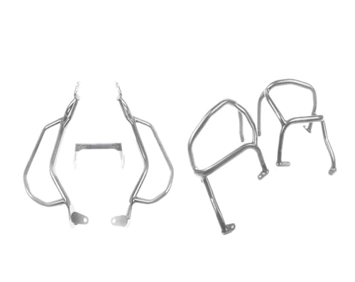 Crash Bars BMW R1300GS 2023-2024 Barre de Protection Moteur Complète Argent