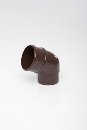 Offset Bend Polypipe Rr127 Marron 112.5deg pour Descente 68 mm