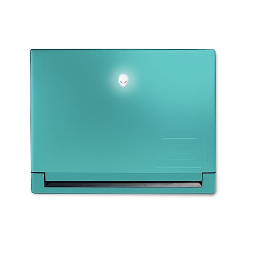 Image of MightySkins Skin Compatible with Alienware M18 R1 (2023) Full Wrap Kit - Solid Turquoise | Protective, Durable, and Unique Vinyl Decal wrap Cover | Easy to Apply & Change Styles | Made in The USA