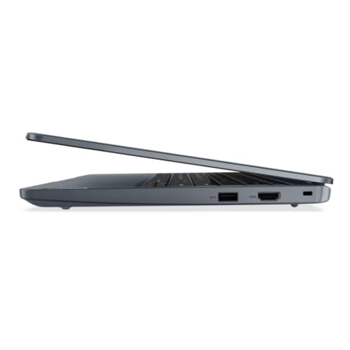 Image of Lenovo 14e Chromebook Gen 3 82W6003CUS 14 inch Touchscreen Chromebook - Full HD - Intel N-Series N100-8 GB - 64 GB Flash Memory - English Keyboard - Storm Gray - Intel Chip - 1920 x 1080 - ChromeOS - UH