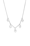 MODERNES DESIGN: Die Halskette mit echten Muschelkernperlen ist vielseitig kombinierbar und zu jedem Outfit passend. Die Kette mit Wow-Faktor setzt dein Dekolleté ansprechend in Szene und unterstreicht das Thema der Pearl of Beauty Kollektion perfekt. So schmiegt sich die zarte, in der Länge verstellbare Kette dezent um deinen Hals.