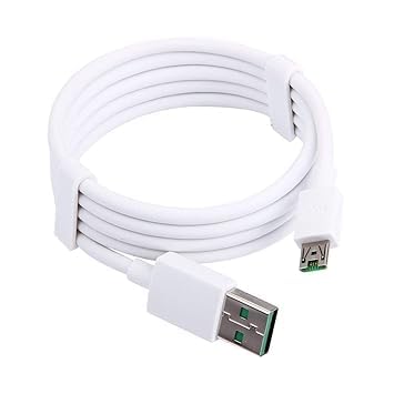 Image of Original Flash /Super VOOC Micro USB 7 Pin Data Sync Fast Charging Cable Compatible with Oppo A8 | A9x | A9 |A1k | A7n |A5s | F11 | F11 Pro | A7 |R15x | K1 |A7x | R17| |USB Micro Cable (MDH-41)