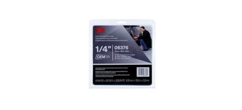 3M Automotive Attachment Tape, 06376, Gray, 1/4 in x 20 yd, 30 mil