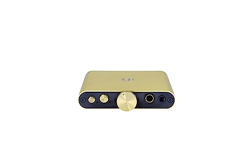 Image of iFi Hip-dac2 Gold Edition - Portable Balanced DAC Headphone Amplifier for Android, iPhone with USB Input Only /Outputs: 3.5mm Unbalanced / 4.4mm Balanced - MQA Decoder