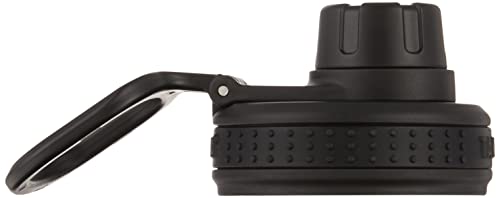 Takeya Originals Spout Lid - Replacement Lid with Carry Handle - BPA-Free & Dishwasher Safe Water Bottle Lid - Durable Leak-Proof Spout Lid for Takeya Water Bottles - Black