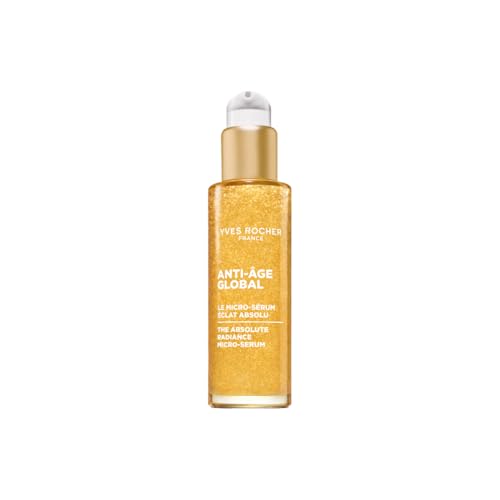 Yves Rocher ANTI-ÂGE GLOBAL - Micro-Sérum Antiarrugas Antiedad 30 ml con Achillea Dorada Patentada - Corrige Arrugas, Redensifica y Aporta Luminosidad - Todo tipo de piel