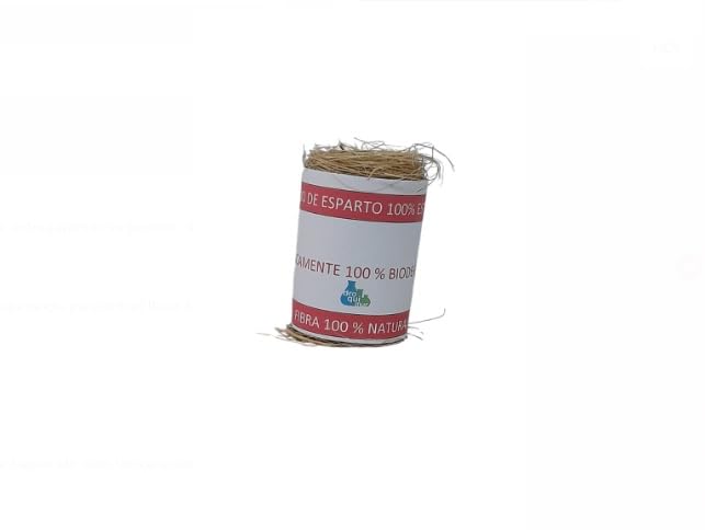 Droquimur.Estropajo de esparto 100 % natural es un producto ecológico y biodegradable que se utiliza principalmente para la limpieza. Está hecho de esparto, una fibra vegetal. Formato a elegir. (1)