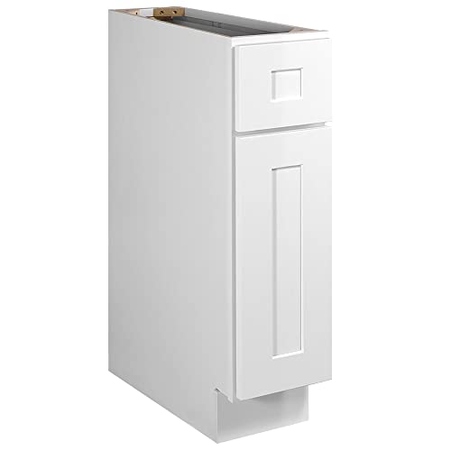 Image of Design House Brookings Kitchen Base Cabinet, 9 inch, White