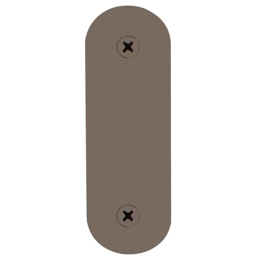 Stainless Steel Doorbell Cover Plate (Brown)
