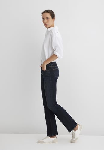 Mavi Damen Bella MID-Rise Jeans, Dark Smokey Blue, 30/38 2