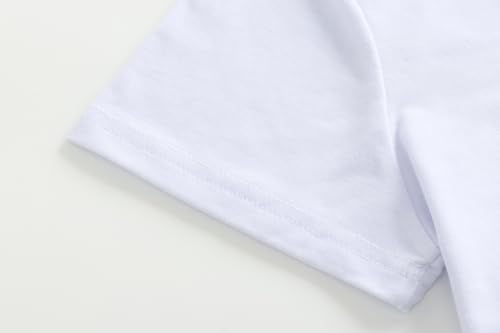 Image of YIJIU Women Short Sleeve Tee and Shorts Pajama Set Cute Alpaca Print Sleepwear