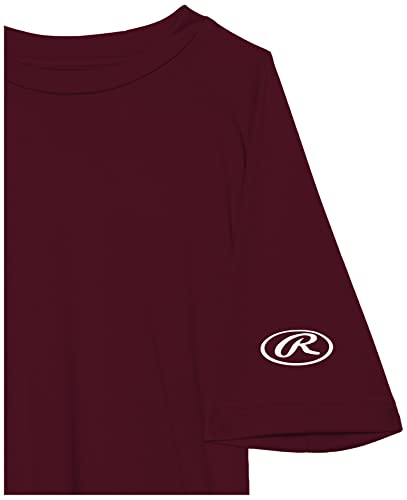 Image of Rawlings | Boy's Athletic Tech Short Sleeve Shirt | Youth Sizes | Multiple Colors
