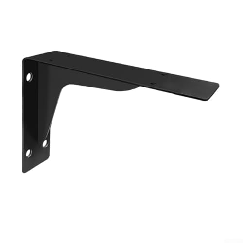 Yhenlovtt Soporte de pared de acero resistente de 16 pulgadas para encimeras, estantes y fregaderos, uso en interiores y exteriores con pintura resistente al óxido