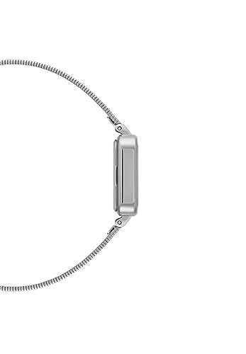 Image of Daniel Wellington Quadro Studio Sterling Square Watch, Mesh Bracelet