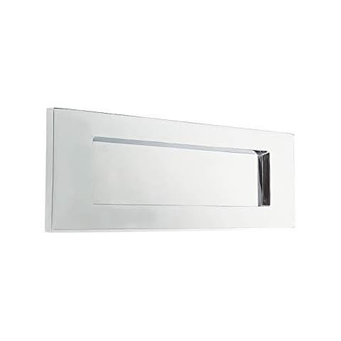 Traditional Letter Plate Polished Chrome 279 x 89mm Cover