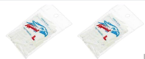 LSTYLE Lippoint USA Dart Tips – White | 2BA Soft Tip Point Replacements – 100 Pack