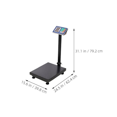 Báscula Industrial Plegable Mipcase 660lb con Pantalla LED miniatura 5