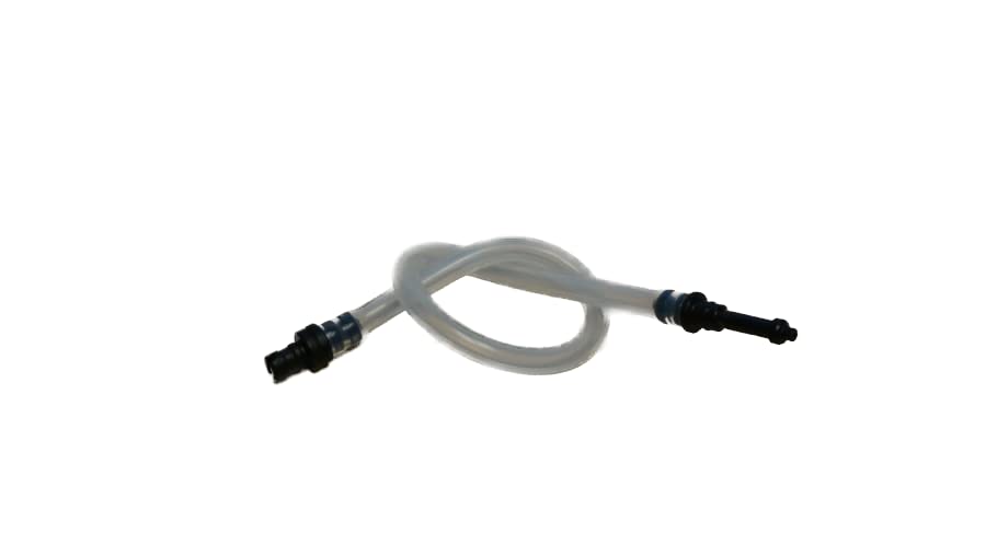 Jura Milk Hose Tube for Frothing Nozzles + Nipple Connectors #69490 and #63634, Suitable for Jura Cool Control Devices and Milk Containers