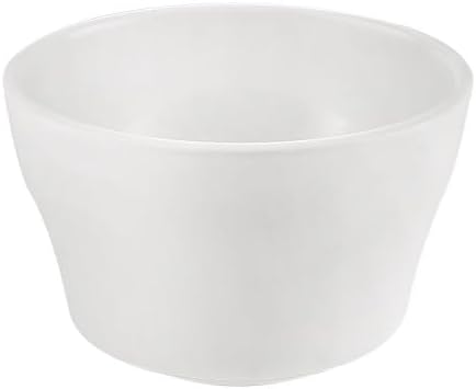 CAC China MLRN-4 Maxwell White Bouillon Cup 8 oz., 4 1/8" - 4 doz