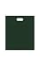 Large Low Density Dark Green Merchandise Bags - 15â€W x 4â€D x 18â€H - Case of 500