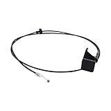 SHLPDFM Hood Release Cable 74130S5DA01ZA with Handle Fits For 2001-2005 Honda Civic 2/4 door