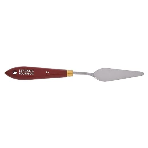 Lefranc Bourgeois Cuchillo de Paleta, Madera, Acero, Multicolor, 2 x 3 x 19 cm