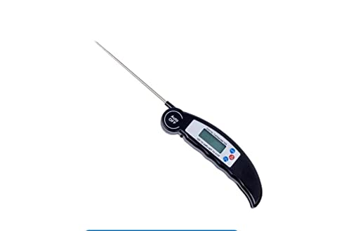 SYGA Meat Thermometer, Digital Cooking Thermometer, Food Thermometer with High Accuracy, Instant Read Foldable Probe Thermometer for Kitchen Cooking, BBQ, Milk, Christmas- Black (B09JZHHWB6) Amazon Price History, Amazon Price Tracker