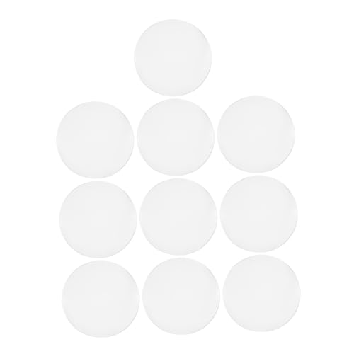 HOUDERCO 10pcs Optical Lens for Students Magnifying for Science Experiments Reading and Insect Observation Lightweight and Portable Educational Tool