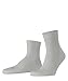 Produktbild FALKE Unisex Run U Sso Baumwolle Funktionsmaterial Einfarbig Socken, Grau Arctic Grey 3173 Rib, 42-43